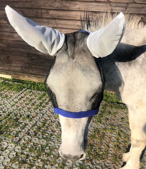 Dinky Ultra Fine Donkey Fly Mask With Ears