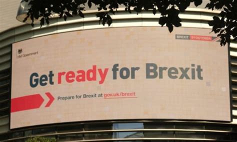 British Government Launches ‘get Ready For Brexit Information Campaign