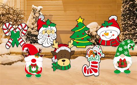 Amazon Mosoan Outdoor Christmas Decorations Pieces Christmas