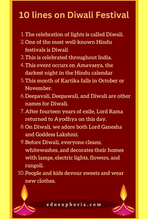 💣 10 Lines On Diwali In English 10 Lines Essay On Diwali In English