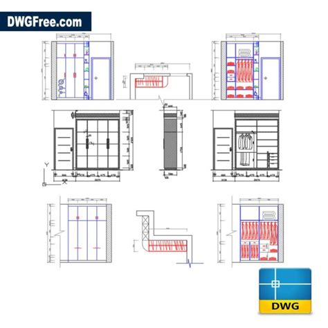 Guarda Roupa Dwg Baixe O Autocad Blocks Model Autocad Hot Sex Picture