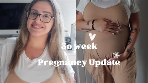 30 Weeks Pregnant Pregnancy Update Symptoms YouTube