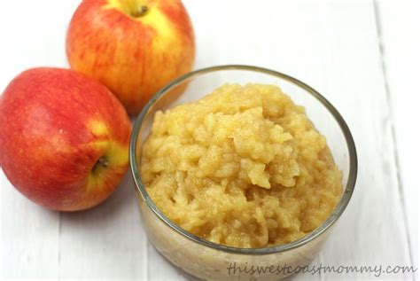 Sugar-Free Applesauce Recipe | This West Coast Mommy