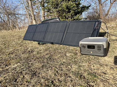 Ecoflow W Portable Solar Panel Hands On Review Greener Ideal