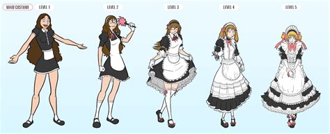 Clothing French Maid Dress Art Maid French Maid Maid Figurine Png