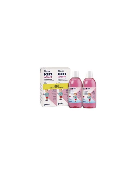 Comprar Colutorio Fl Or Kin Infantil Fresa Ml Pack X