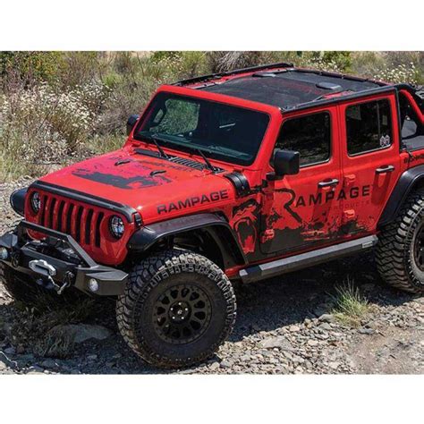 Listwy Progowe Nak Adki Prz D Bushwacker Rocker Wrangler Jl