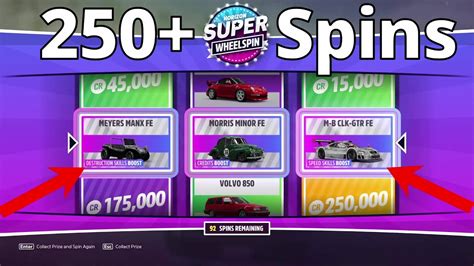 Forza Horizon Super Wheelspin Opening Youtube