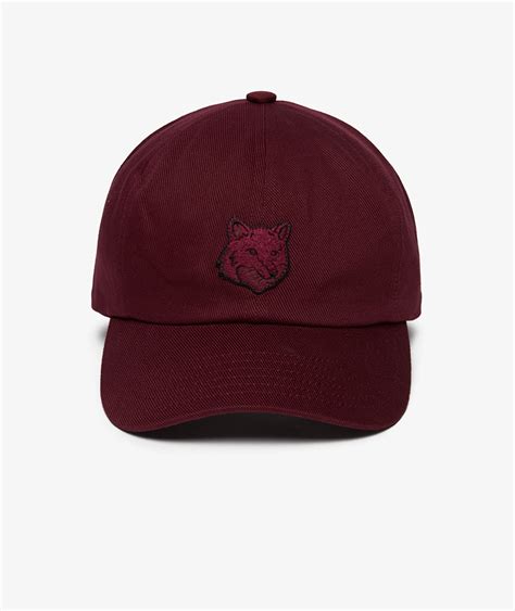 Maison Kitsun Bold Fox Head P Cap Svd Uae