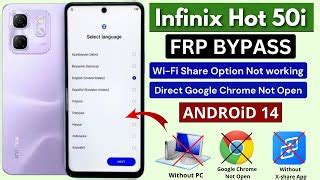 Infinix Hot I Frp Bypass Unlock Android Without Pc Google Chrome Not Open Google