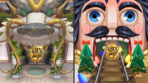 Temple Run Enchanted Palace Map Vs Wally Nutt Winter Toyland Map