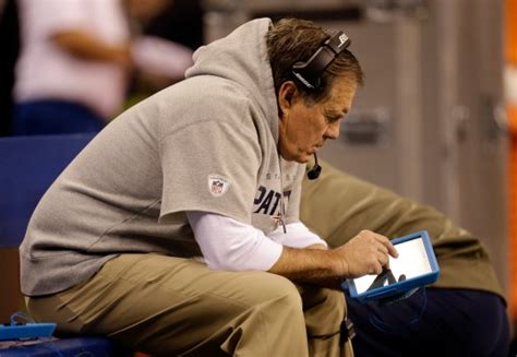 The Bet Box Bill Belichick”s Use Of Tablet Is Notable Boston Herald