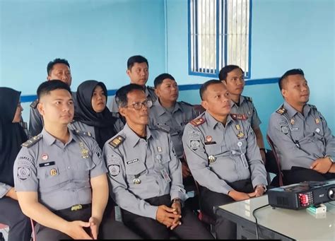 Karutan Kotabumi Beserta Jajaran Ikuti Sosialisasi Penguatan Peran