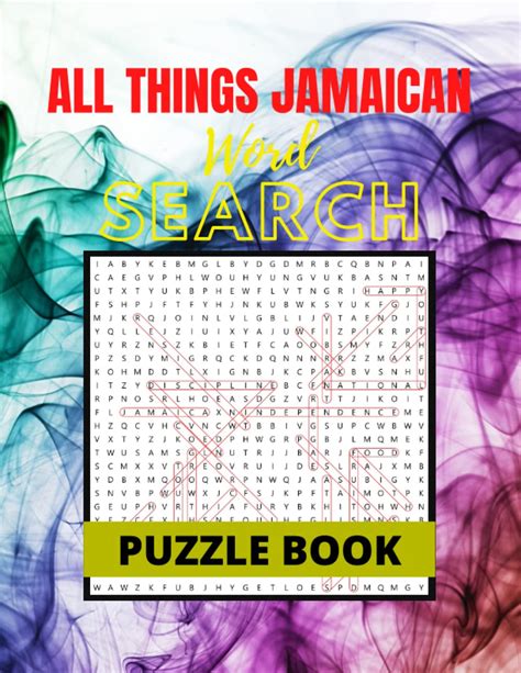 All Things Jamaican Word Search Puzzle Book Dunkley Auburn