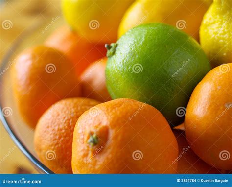 Fruit bowl stock photo. Image of lemons, focus, citrus - 2894784