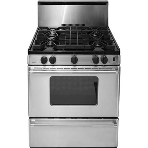 Premier Freestanding Gas Range Stainless steel P30B3202PS-GAS RANGE ...