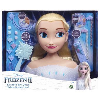 Tête à coiffer Deluxe Disney Princesses Frozen La Reine des Neiges 2