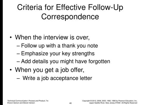 Ppt Chapter 8 Communicating Effectively To Get A Job Powerpoint