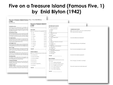 Five On A Treasure Island Famous Five 1 By Enid Blyton 1942