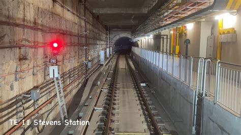 Tunnel View SMRT Train CT251 TECL Stage 3 Caldecott To Orchard Part 1