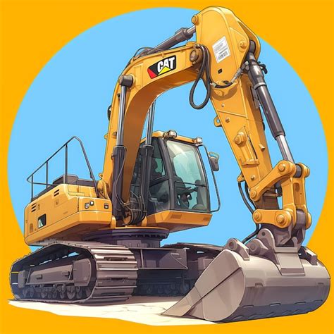 Premium Photo Powerful Yellow Caterpillar Bulldozer On Construction Site