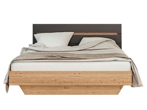 ᐉ Кровать Мир Мебели Бьянко 160х200 см Дуб артизан/Графитовый (160-2894 ...