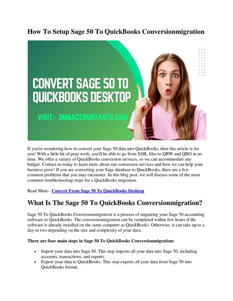 Ppt How To Setup Sage To Quickbooks Conversionmigration