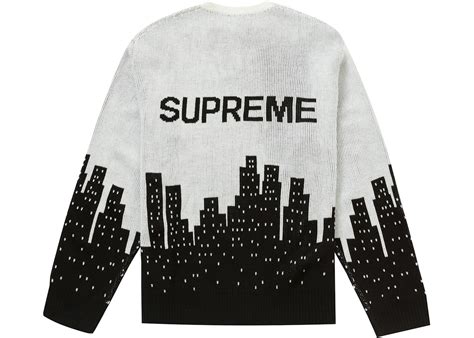 Supreme New York Sweater White - SS20