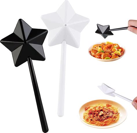 2 Pcs Magic Wand Salt And Pepper Shakers Star Wand Salt