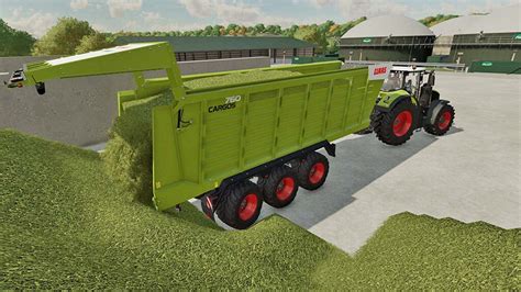 LS22 Claas CARGOS 750 760 v 1 0 Silage Sonstige Anhänger Mod für