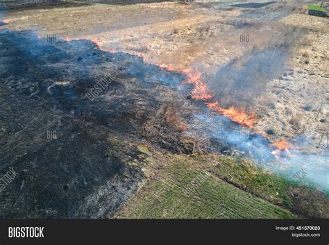 Aerial View Grassland Image And Photo Free Trial Bigstock