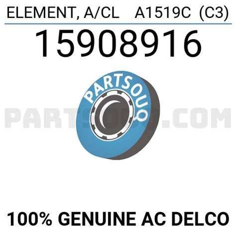 Element A Cl A C C Ac Delco Parts Partsouq