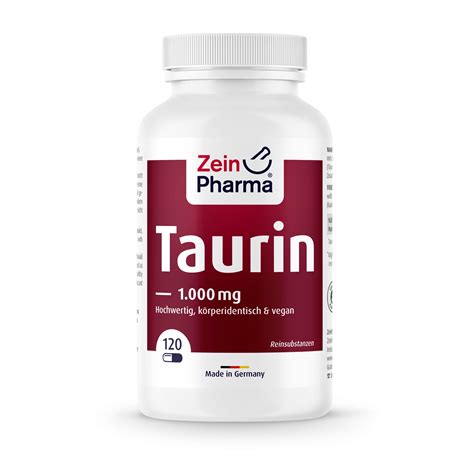 Zeinpharma Taurin Mg Kapseln