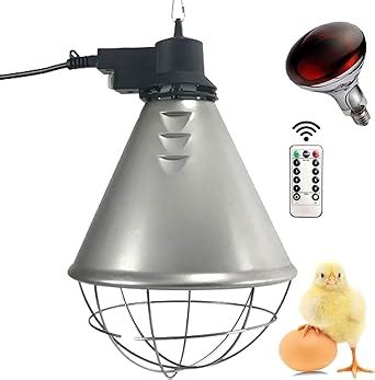 Infrarotlampe Wärmelampe für Küken ferkel Rotlichtlampe Wärmelampe 175