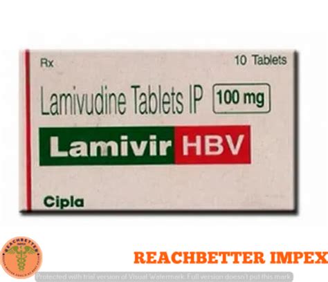 Lamivir HBV Lamivudine Tablets Cipla Ltd At Rs 100 Bottle In Nagpur