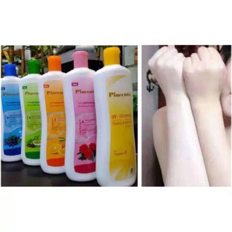 Jual Placenta Uv Whitening Hand Body Lotion Ml Shopee Indonesia