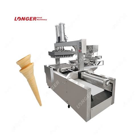 Industrial Wafer Biscuit Cone Making Ice Cream Cone Maker Machine Ice