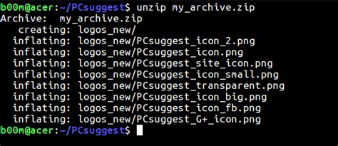 Unzip Linux Command Explained With Examples Pcsuggest