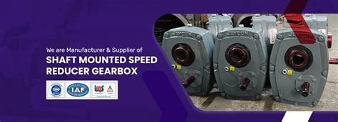 Gear Box Manufacturer Shaft Mounted Speed Reducer Smsr