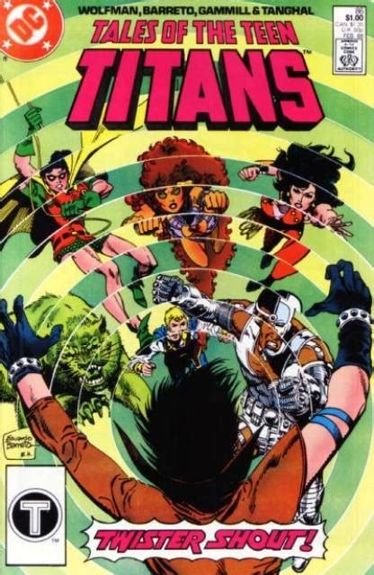 Comics 72 1984 1988 Tales Of The Teen Titans Modern Age Comics 1992 Now