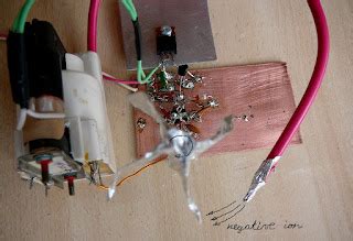 LY3LP laboratory: Negative ions generator