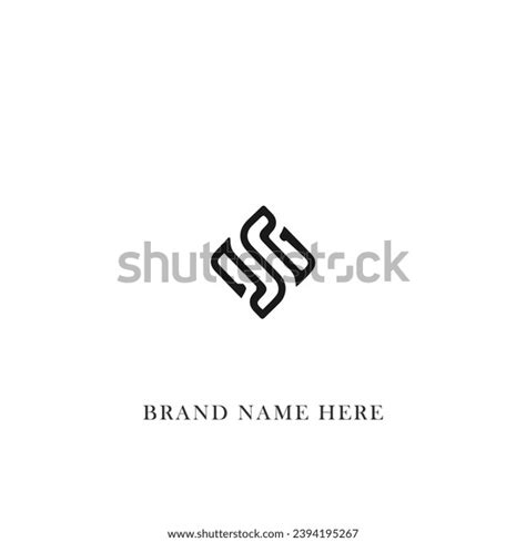 Ss Logo S S Design White Stock Vector (Royalty Free) 2394195267 ...