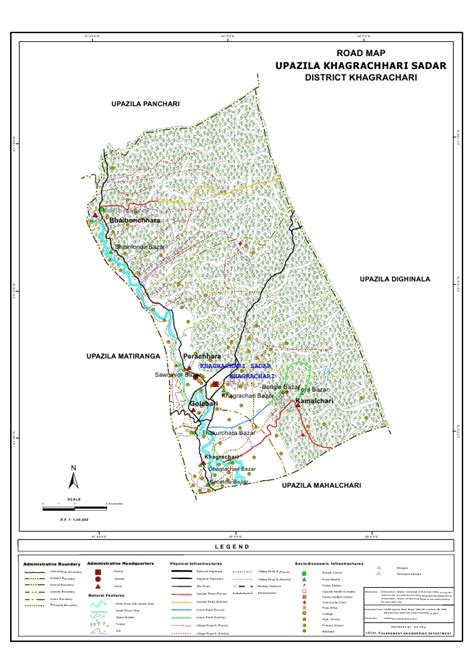 3 Detailed Maps of Khagrachari Sadar Upazila, Khagrachari, Bangladesh - Tourism Directory of ...