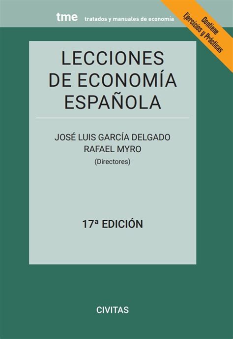 Libro Lecciones De Economía Española 9788411259187 García Delgado