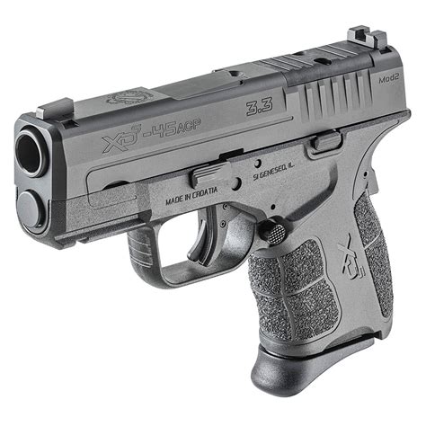 SPRINGFIELD ARMORY XD-S MOD.2 OSP -BLK - 45 ACP Pistol - Watchdog Tactical