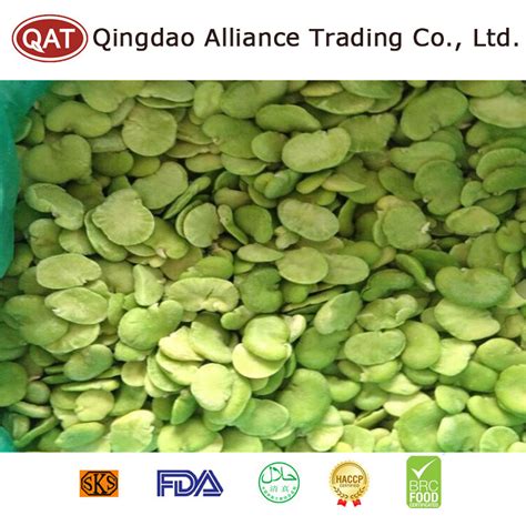 Wholesale Price Bulk Iqf Frozen Green Or White Peeled Broad Bean