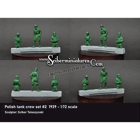 Scibor Miniatures Hm Polish Tks Tankette Crew Set Sklep