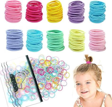 Hanyousheng Pezzi Elastici Capelli Bambina Colori Elastici