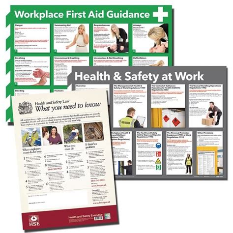 Workplace Hse Poster Multipack Seton