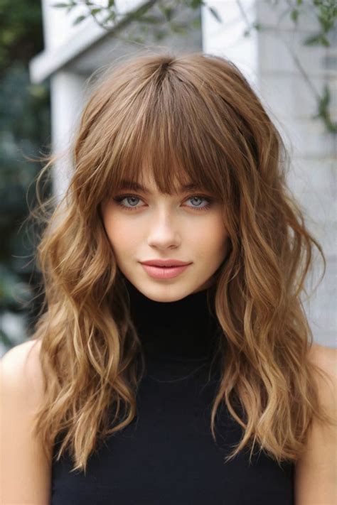 21 Wispy Curtain Bangs With Long Hair A Guide For Long Hair Styles Bangz Hair Design